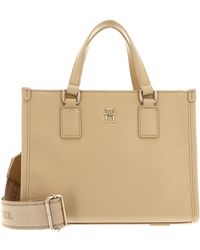 Tommy Hilfiger - Th Monotype Mini Tote Harvest Wheat - Lyst