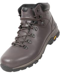 Mountain Warehouse - Skye Waterproof Vibram Leather Hiking Boot Tan 12 Uk - Lyst