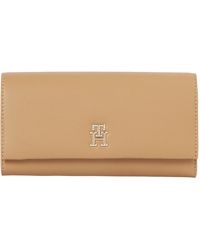 Tommy Hilfiger - Legacy Flap Wallet L Safari Canvas - Lyst
