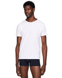 Tommy Hilfiger - Stretch Vn Tee Ss 3pack S/s T-shirt - Lyst