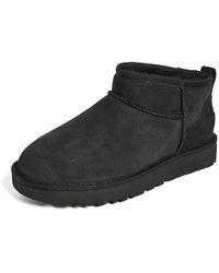 UGG - Classic Ultra Mini Lthr Boot - Lyst