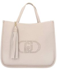 Liu Jo - LIU JO Ama Tote M Neutro - Lyst