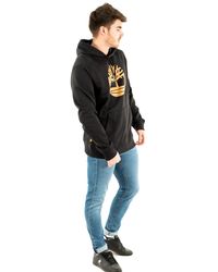 Timberland - Core Tree Logo Pullover Hoodie Brushback - Lyst
