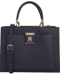 Tommy Hilfiger - Mini Tote Aw0aw17032dw6001 Handbag Navy - Lyst