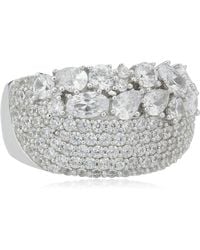 Esprit - Ring 925 Sterling Silber Zirkonia Elara Glam weiß ELRG92523A180 - Lyst