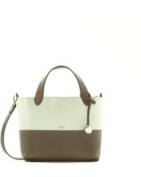 Furla - Borsa a mano Primrose M Sage + light salvia - Lyst