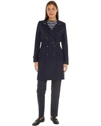 Tommy Hilfiger - Db Slim Fit Trenchcoat Voor - Lyst