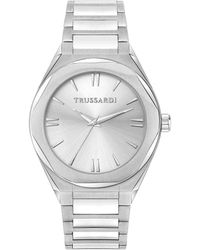 Trussardi - Orologio Analogico al Quarzo Adulti con Cinturino in Acciaio Inossidabile R2453156006 - Lyst