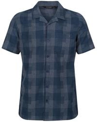 Regatta - S Mahlon Coolweave Cotton Short Sleeve Shirt - Lyst