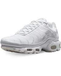 Nike - Basket AIR Max Plus Blanc 40-1/2FR - Lyst