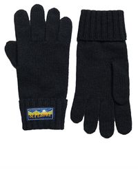 Superdry - Finger Gloves Vintage Radar 2.0s Size S/m Colours: Eclipse Navy - Lyst