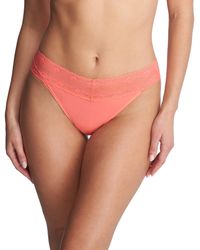 Natori - Bliss Perfection One Size Thong - Lyst