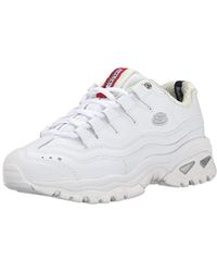 skechers burst tr blanco