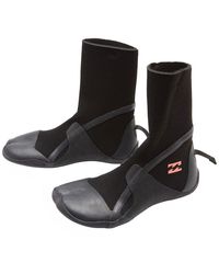 Billabong - Womens Synergy 5mm Hidden Split Toe Wetsuit Boots - Black - Lyst