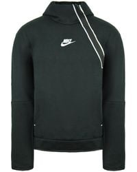 Nike - Standard Fit Long Sleeve Black S Reflective Trim Hoodie Cu4494 010 - Lyst