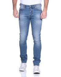 DIESEL – Tepphar – 089AW – Enge Jeans in Blau für Herren | Lyst DE