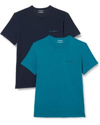Emporio Armani - 2 Pack Core Logoband Short Sleeve Regular Fit T-shirt - Lyst