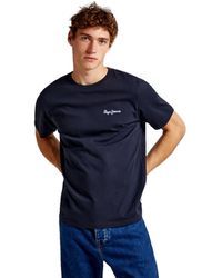 Pepe Jeans - Single Cliford T-shirt Voor - Lyst