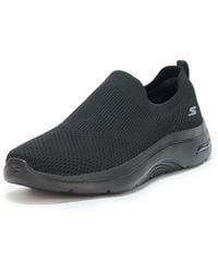 Skechers - , Sneakers da Donna Go Walk Arch Fit 2.0, Paityn, Nero, 38 EU - Lyst