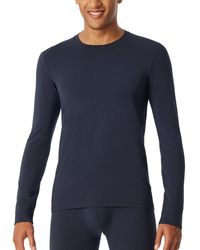 Schiesser - Langarm-Langes Unterhemd-Casual Warming Baselayer-Shirt - Lyst