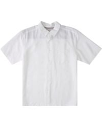 Quiksilver - Mens Centinela 4 Button Up Comfort Fit Pocket Collared Shirt - Lyst