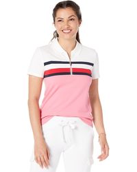 Tommy Hilfiger - Global Zip Polo Tee - Lyst