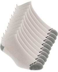 Skechers - 10 Pack No Show Socks - Lyst