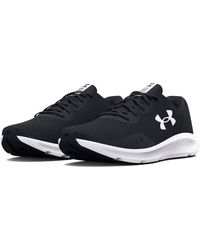 Under Armour - Charged Pursuit 3 S Trainers Black/white 7.5 Uk - Lyst