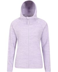Mountain Warehouse - Lleyn Melange Womens Fleece Jacket - Breathable, Antipill Ladies Spring Summer Coat, Full Zip, Durable Fleece - Lyst