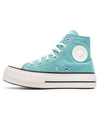 Converse - Scarpe da ginnastica da donna All Star Lift Platform Stars - Lyst
