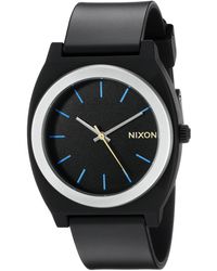 Nixon - A1191529-00 Time Teller P Analog Display Japanese Quartz Grey Watch - Lyst