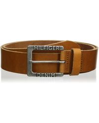 Tommy Hilfiger Original Thd Gürtel Beige (TAN 950) 90 cm - Mehrfarbig