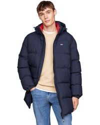 Tommy Hilfiger - Tjm Essential Down Parka Dm0dm20466 Blue - Lyst