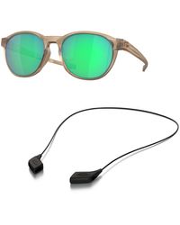 Oakley - OO9126 Lot de lunettes de soleil : OO 9126 REEDMACE 912605 Reedmace Matte Sepia Prizm Jad et kit d'accessoires pour laisse noire - Lyst
