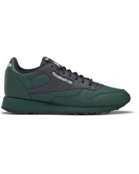 Reebok - Classic Leather Heren Sneakers Farbe Grün größe 45 - Lyst