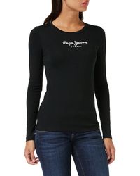 Pepe Jeans - New Virginia Ls Pl502755 T-shirt - Lyst