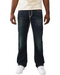 True Religion - Billy Super T Flap Jeans - Lyst