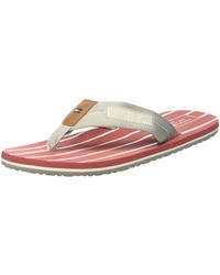 Tommy Hilfiger - Tongs Patch Beach Sandal Claquettes - Lyst