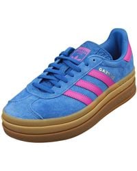 adidas - Gazelle Bold W Baskets pour femme avec semelle en caoutchouc 3 couches - Lyst