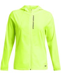 Under Armour - Laufjacke OUTRUN THE STORM high-vis yellow-reflective M - Lyst