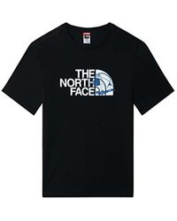 The North Face - M S-s Graphic Half Dome T-Shirt pour - Lyst