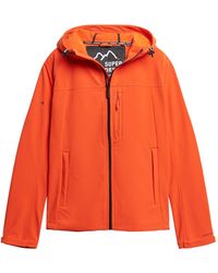 Superdry - Hooded Soft Shell Jacket - Lyst