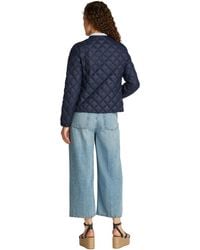 Tommy Hilfiger - Steppjacke Down Quilted Collarless mit Knopfleiste - Lyst