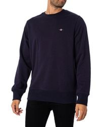 GANT - Reg Shield C-Neck Sweatshirt - Lyst