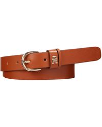 Tommy Hilfiger - Belt Essential Effortless 2.5 Leather - Lyst