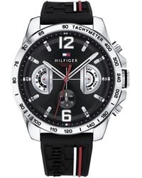 Tommy Hilfiger - Reloj Analógico de Cuarzo multifunción para hombre con Correa en silicona - Lyst