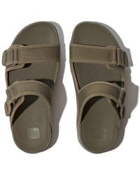 Fitflop - Gogh Moc S Adjustable Water-resistant Slides Sandal - Lyst