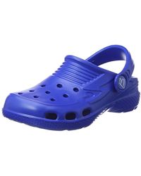 Calvin Klein Beck Clogs, Zuecos Unisex para Niños, Azul (Royalblau 12), 25 EU