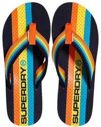 Superdry Trophy Flip Flop - Bleu