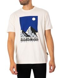 Napapijri - S-telemark 1 Short Sleeve Crew Neck T-shirt Xl - Lyst